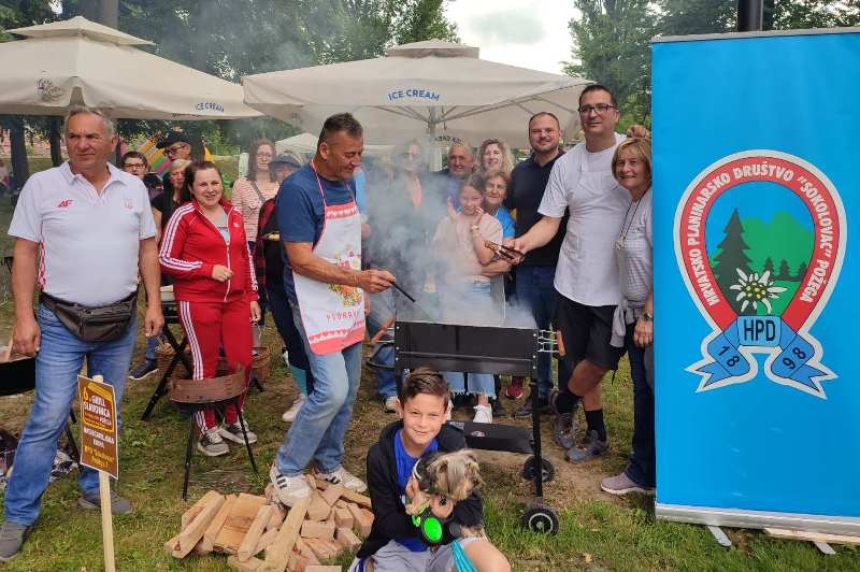 HPD "Sokolovac" organizirao cjelodnevno druženje članova u Parku kraj Orljave i natjecanju u kuhanju kotlića i roštiljadi Grill Slavonica