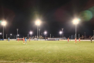 Novi reflektori na stadionu NK Požega na Rekreacionom centru pušteni u uporabu