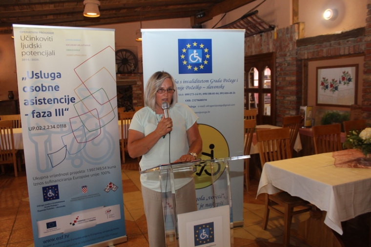 Održana početna konferencija projekta „Usluga osobne asistencije – faza III“ Udruge OSI Požega