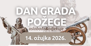 Proslava Dana grada Požege u subotu, 14. ožujka - TZ obavještava građane o privremenoj regulaciji prometa i zatvaranju ulica za promet
