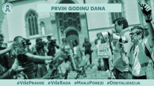 Godinu dana borbe za bolje i pravednije društvo