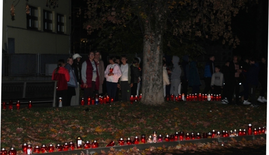Na brojnim mjestima u gradu Požegi zapaljeni lampioni, a najviše ih svijetli u Vukovarskoj ulici