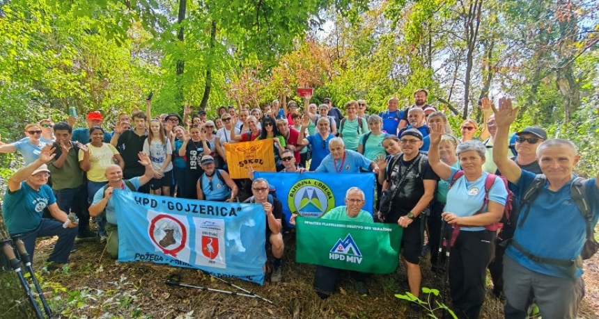 Planinari HPD Gojzerica na 5. Memorijalnom pohodu "Od Premužića do Štampara" od Oriovca do Brodskog Drenovca