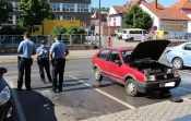 Požar automobila na parkingu u centru Požege