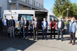 Čelnicima regionalne i lokalne samouprave prezentirano novo nabavljeno i opremljeno zapovjedno vozilo HGSS Stanice Požega