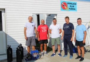 Brži i spremniji rad osigurat će Ronilačkom klubu Požega novo nabavljeni kompresor za punjenje boca za ronjenje