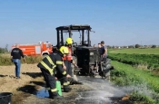 U protekla 24 sata dogodila su se dva požara na deponiji piljevine i na traktoru, te dvije prometne nesreće