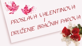 Poziv bračnim parovima sa 50 i više godina braka na tradicionalnu požešku svečanu proslavu Valentinova