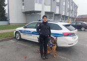 PU požeško-slavonska dobila policijskog psa za praćenje ljudskog traga