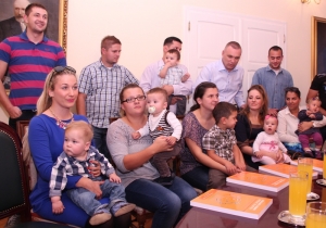 Prijem novorođenih beba u gradskoj kući Požega