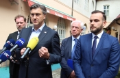 Predsjednik Vlade RH i predsjednik HDZ-a Andrej Plenković nazočio sjednici Predsjedništva ŽO HDZ požeško-slavonskog i progovorio o predstojećim izborima za Sabor RH