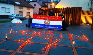 Molitva i svijeće za 47 nevinih žrtava Voćina 1991. godine
