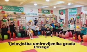 Tjelovježba za umirovljenike grada Požege