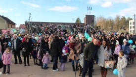 Tradicionalni 12. doček Nove godine u Pleternici točno u podne uz balone, kobasice i vino za sve a u Novu ušli su sa slavonskim velikim kolom