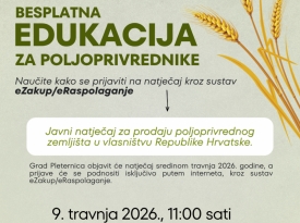 Besplatna edukacija za poljoprivrednike u Pleternici - Naučite kako se prijaviti na natječaj za kupnju poljoprivrednog državnog zemljišta