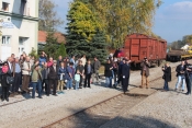 Prvim vlakom u Čaglin stigao ministar Dončić