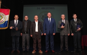 Svečanom akademijom u Gradskom kazalištu obilježen 34. rođendan 123. brigade HV Požega a 5 branitelja nagrađeno državnim ordenima