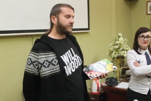 Pisac Slaven Kustura predstavio slikovnicu “Vilenjakov potok”