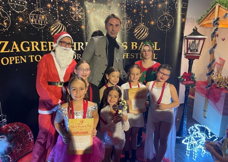 Izniman uspjeh mladih ARTina na plesnom natjecanju Zagreb Christmas Ball
