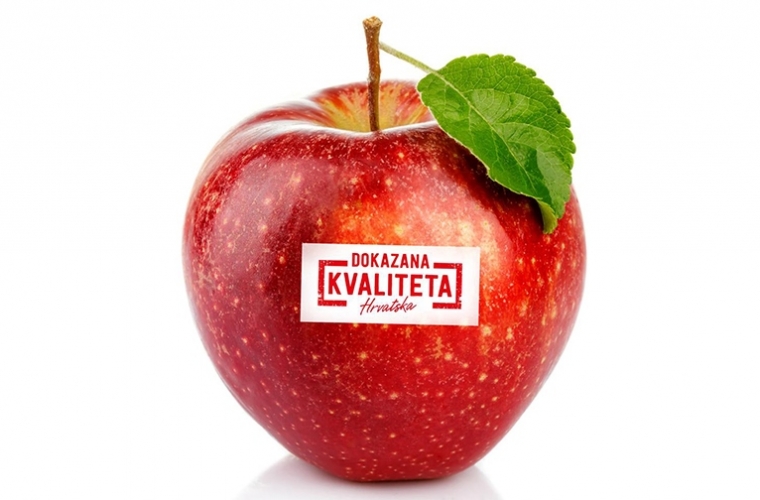Jabuke prvi proizvodi označeni znakom Dokazana kvaliteta – Hrvatska