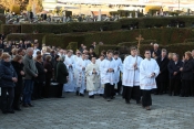 Biskup msgr Antun Škvorčević predvodio svetu misu na groblju sv. Ilije