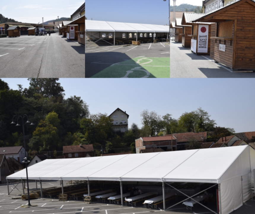 Gastro zona festivala Zlatne žice Slavonije uz slavonske delicije i tamburaške glazbe