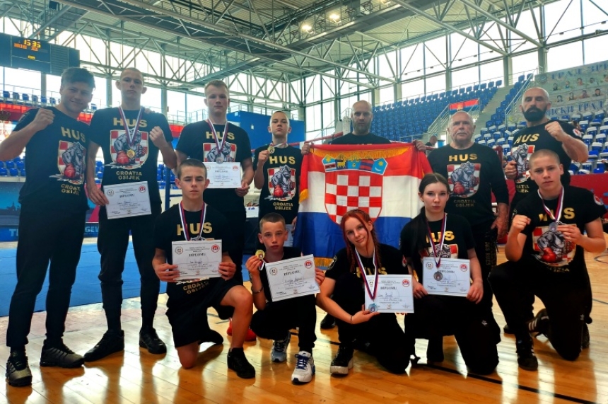 Članovi KBK "Borac" Požega predstavljali Hrvatsku na Europskom Muay Thai kupu u Srbiji - osvojili 3 zlata