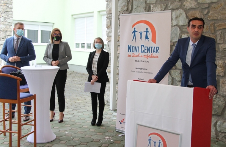 Projekt "Novi centar za život u zajednici" donosi novu zgradu Centra za socijalnu skrb Požega