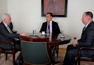 Gradonačelnik Požege dr.sc. Željko Glavić primio predsjednika uprave Financijske agencije mr.sc. Dražena Čovića