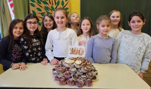 OŠ Julija Kempfa obilježila 100. dan škole a posebno u 2.c sa 100 mufina