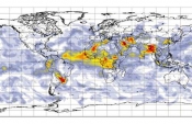 Prisutan transport saharske prašine diljem Europe i Atlantika