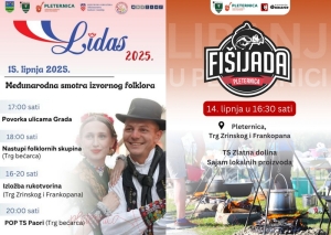 Ovog vikenda u Pleternici vas očekuje Fišijada i Smotra folklora LIDAS
