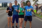 Policijski službenici PU požeško-slavonske osvojili zlatne medalje na Zagrebačkom polumaratonu