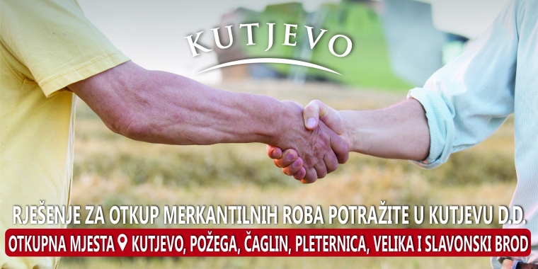 Otkup uljarica i žitarica kod dokazanog i pouzdanog poslovnog partnera - Kutjevo d.d.
