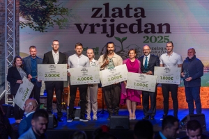 Proglašeni dobitnici izbora za najbolje obiteljsko poljoprivredno- gospodarstvo - Zlata vrijedan.