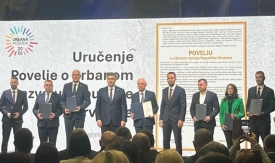 Gradu Požegi uručena Povelja o urbanom razvoju Republike Hrvatske