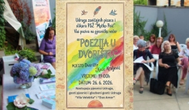 Požeško kulturno ljeto: Sutra „Poezija u dvorištu“ u Kući Kraljević
