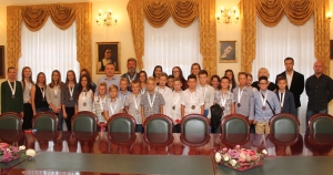 Uspješni mladi sportaši na prijemu kod gradonačelnika Neferovića