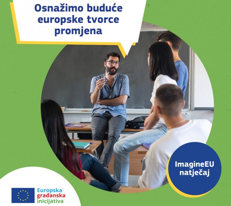 Europska komisija objavljuje natječaj "ImagineEU" za srednje škole