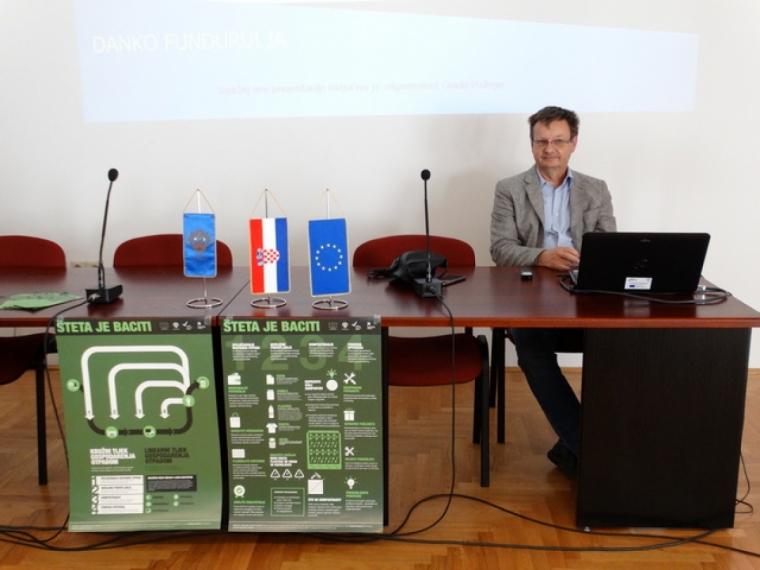 Javna tribina za građane Požege o održivom gospodarenju otpadom "Šteta je baciti"