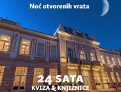 Gradska knjižnica najavljuje Noć otvorenih vrata - 24 sata kviza &amp; knjižice