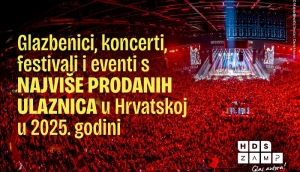 Bestseller liste otkrivaju tko su bili najpopularniji glazbenici i događanja uživo 2025. godine