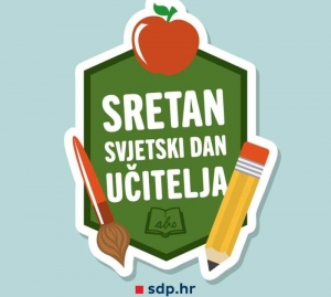 Prigodom obilježavanja 05. listopada – Svjetskog dana učitelja čestitka GO SDP Požega
