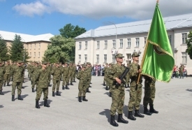 Na vjernost Domovini ponosno prisegnulo 102 ročnica i ročnika Hrvatske vojske na svečanoj prisezi u vojarni 123. brigade HV Požega