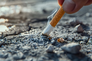 Zbog neugašenog opuška cigarete u cvijetnjaku došlo do požara