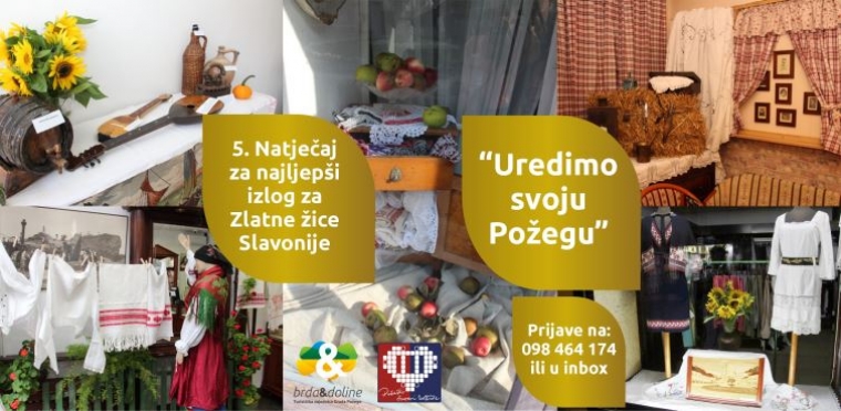 Još tri dana možete se prijaviti za najuređeniji izlog i poslovni prostor za vrijeme Festivala Zlatne žice Slavonije
