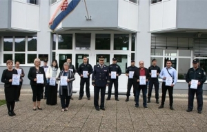 Obilježen Dan policije u Požegi zbog epidemije kraćim programom