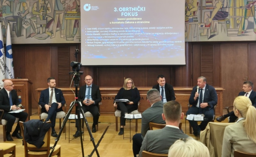 Održan Obrtnički fokus na temu Zakona o strancima u HOK-u - Administrativno rasterećenje, digitalizacija, obavezno učenje jezika