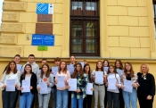 Dodjela međunarodnih certifikata „Fit in Deutsch A1“ Goethe Instituta Zagreb učenicima OŠ Antuna Kanižlića