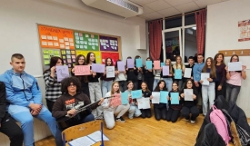 "Djetinjstvo koje povezuje" - Školski projekt „Cesarić u Cesariću“ okupio učenike, obitelji i brojne goste